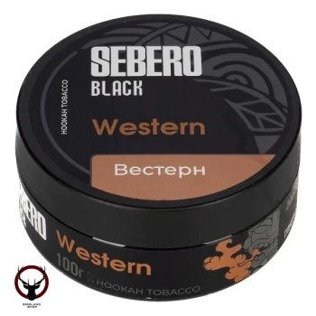 Табак Sebero Black - Вестерн (Western) 100 гр.