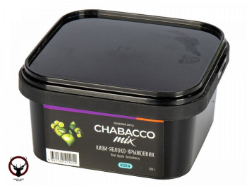 Chabacco Mix Medium с ароматом Киви, Яблоко, Крыжовник (Kiwi apple gooseberry), 200гр.