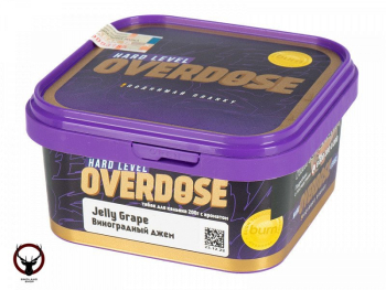 Overdose с ароматом Виноградный джем (Jelly Grape), 200гр.