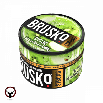 BRUSKO STRONG Смузи из яблока и киви 50гр МРК