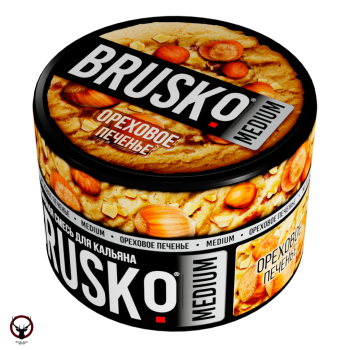 BRUSKO MEDIUM Ореховое печенье 50гр МРК