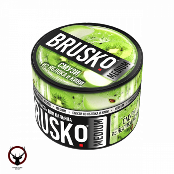 BRUSKO MEDIUM Смузи из яблока и киви 50гр МРК