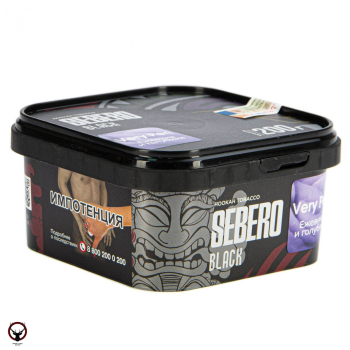 SEBERO Black с ароматом Very Peri (Very Peri), 200 гр.