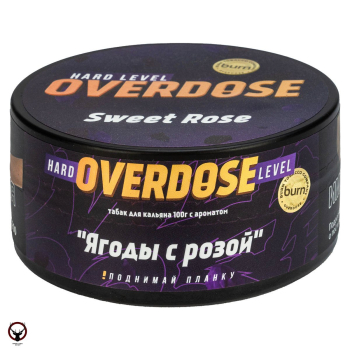 Overdose с ароматом Ягоды с розой (Sweet Rose), 100гр.