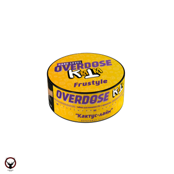 Overdose с ароматом Фрустайл с кактусом и лаймом (Frustyle), 25гр.