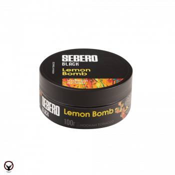 SEBERO Black с ароматом Кислый лимон (Lemon Bomb), 100 гр.