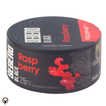 SEBERO Black с ароматом Малина (Raspberry), 25 гр.