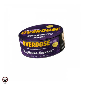 Overdose с ароматом Клубника, базилик (Strawberry Basil), 25гр.