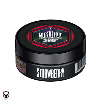 Табак Must Have - С Ароматом Садовой Клубники (Strawberry) 125 гр.