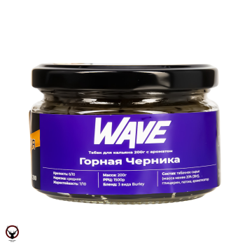 Табак Wave - Горная Черника 200 гр.