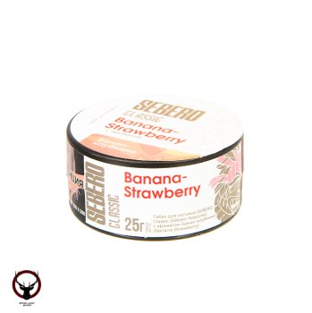 SEBERO Classic с ароматом Банан – Клубника (Banana - Strawberry), 25 гр.