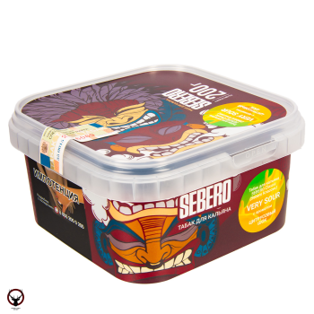 SEBERO Classic с ароматом Цитрусовый шок (Very sour), 200 гр.