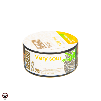 SEBERO Classic с ароматом Цитрусовый шок (Very sour), 25 гр.