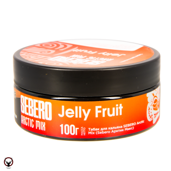 SEBERO Arctic Mix Джелли Фрут Грейпфрут,Баблгам,Клубника,Апельсин (Mix Jelly Fruit),100 гр.