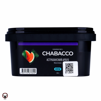 Chabacco Medium с ароматом Астраханский арбуз (Watermelon Astrakhan), 200гр.