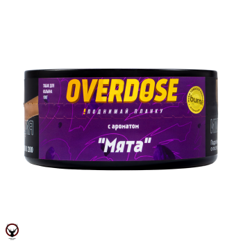 Overdose с ароматом Мята эксперта (Expertmint), 100гр.