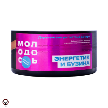 Табак Молодость - Деревенская Дискотека до Утра (Энергетик и Бузина) 100 гр.