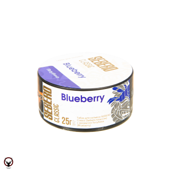 SEBERO Classic с ароматом Голубика (Blueberry), 25 гр.