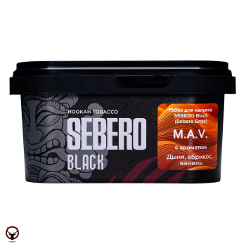Табак Sebero Black - Дыня, Абрикос, Ваниль (M.A.V.) 200 гр.