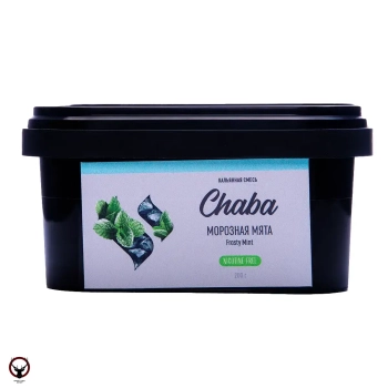 Chaba Nicotine Free 200 - Морозная Мята 200 гр.