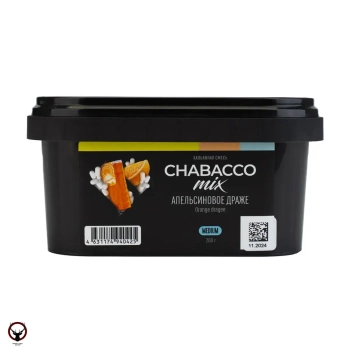 Chabacco Mix Medium с ароматом Апельсиновое драже (Orange Dragee), 200гр.