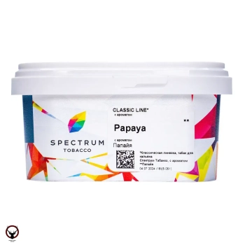 Табак Spectrum Classic - Papaya 200 гр.