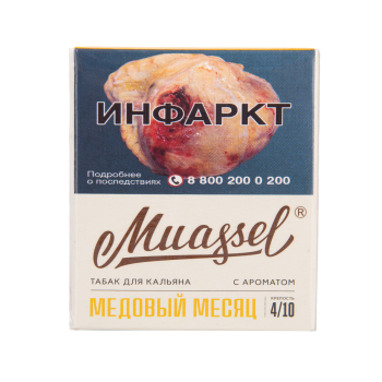 Muassel Medium с ароматом Медовый месяц, 40 гр.