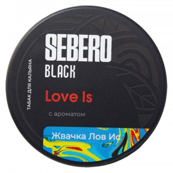 SEBERO Black с ароматом Жвачка «Лав Из» (Love Is), 25 гр.