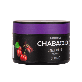 Chabacco Medium с ароматом Дикая вишня (Wild Cherry), 40гр.