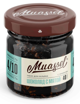Табак Muassel 6/10 - Шоколад с Мятой 40гр.