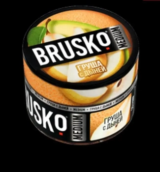 Brusko Бестабачная с ароматом Груша с дыней, 50гр.
