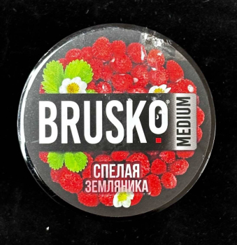 Brusko Бестабачная с ароматом Спелая земляника, 50гр.