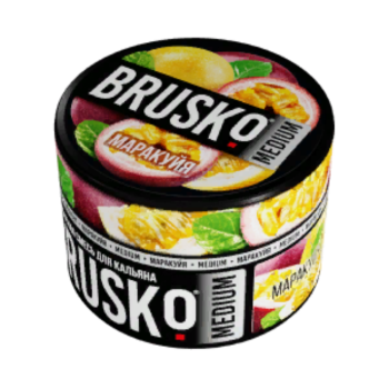 Brusko Бестабачная с ароматом Фейхоа с ягодами и маракуйей, 50гр.