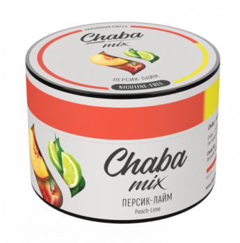 Chaba - Персик Лайм (Nicotine Free) 40 гр.