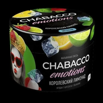Chabacco Mix Medium с ароматом Королевский лимонад (Royal lemonade), 40гр.