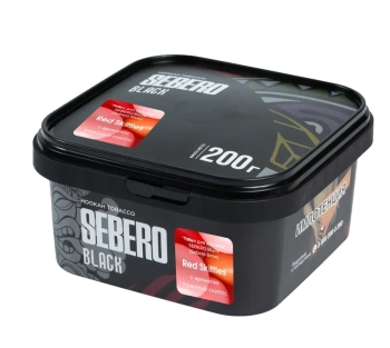 SEBERO Black с ароматом Красный скитлс (Red Skittles), 200 гр.