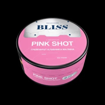 Bliss с ароматом Грейпфрут, клубника, малина (Pink shot), 100гр.