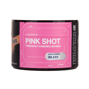 Bliss с ароматом Грейпфрут, клубника, малина (Pink shot), 40гр.