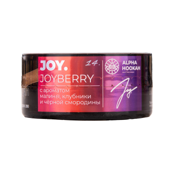 Joy с ароматом Малина Клубника Черная смородина (Joyberry), 25 гр.