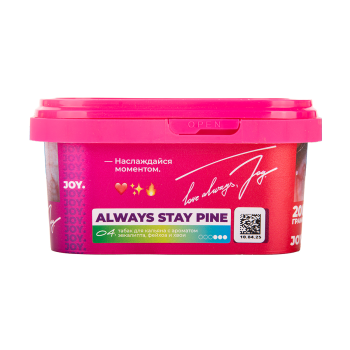 Joy с ароматом Сосна Фейхоа Эвкалипт (Always stay pine), 200 гр.