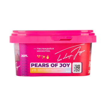 Joy с ароматом Груша, мускус, ваниль (Pears Of Joy), 200 гр.