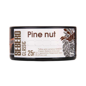 SEBERO Classic с ароматом Кедровый орех (Pine nut), 25 гр.