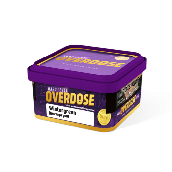 Overdose с ароматом Винтергрин (Wintergreen), 200гр.