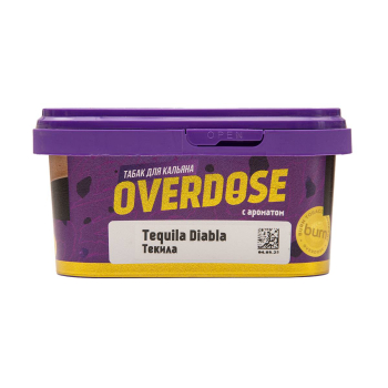 Overdose с ароматом Текила (Tequila Diabla), 200гр.