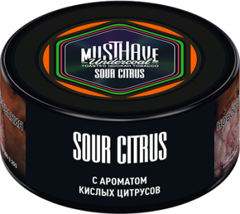Табак Must Have - С Ароматом Кислых Цитрусов (Sour Citrus) 25 гр.