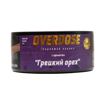 Overdose с ароматом Грецкий орех (Walnut), 100гр.