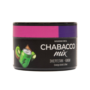 Chabacco Mix Medium с ароматом Энергетик с киви (Energy Drink & Kiwi), 40гр.