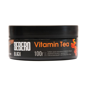 SEBERO Black с ароматом Облепиховый чай (Vitamin Tea), 100 гр.