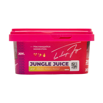 Joy с ароматом Маракуйи, папайи и моркови (Jungle Juice), 200 гр.