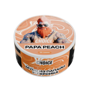 Табак  It's Your Choice - Papa Peach (Мусс из Папайи и Персика) 25 гр.